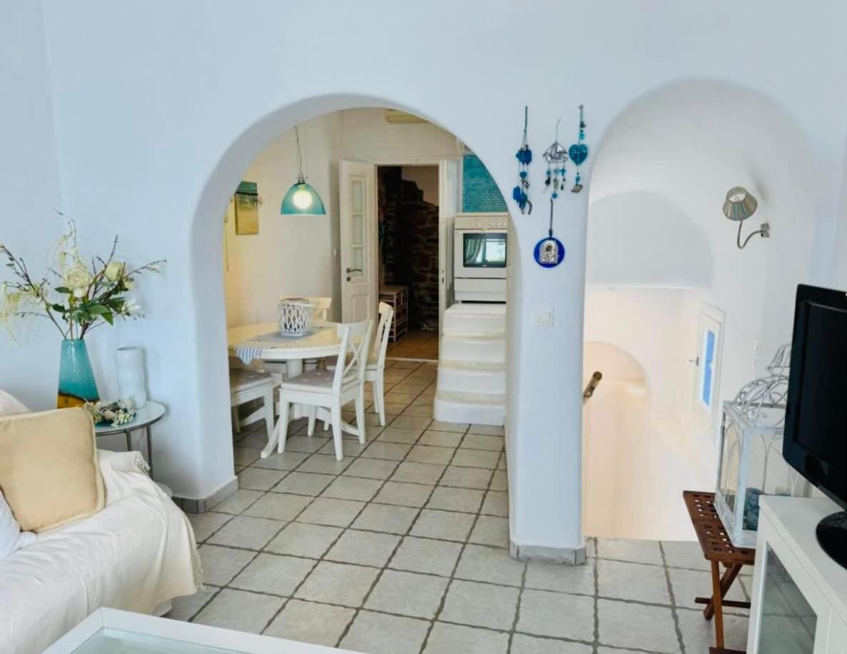 Ocean Dream House With Seaview Vakantiehuis Platys Gialos (Mykonos)